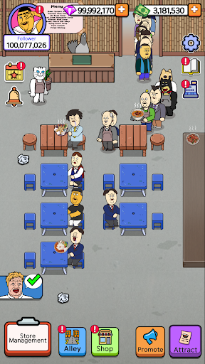 Alley Restaurant Tycoon ekran görüntüsü