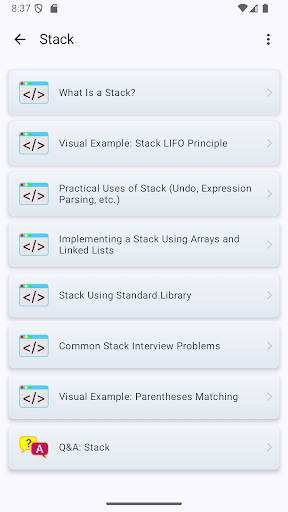 Java Data Structures & Algo ekran görüntüsü