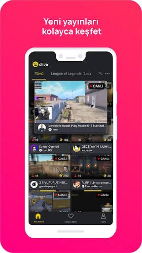 DLive Blockchain'de Yayın Yap ekran görüntüsü
