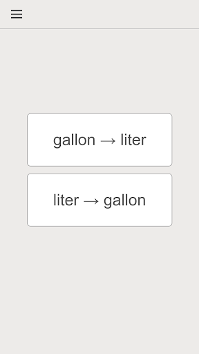 gallon liter converter ekran görüntüsü