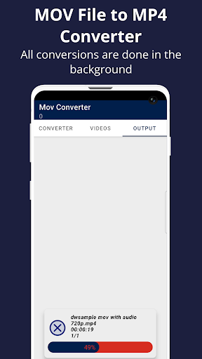 Mov To Mp4 Converter ekran görüntüsü