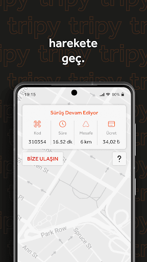 Tripy ekran görüntüsü