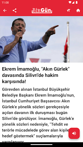 BirGün Gazetesi ekran görüntüsü