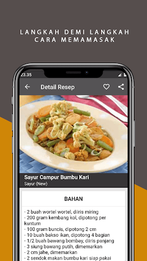 Resep Masakan Lengkap Offline ekran görüntüsü