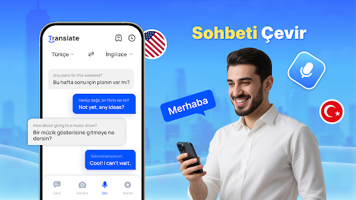 Çevir - Çevirmen ekran görüntüsü