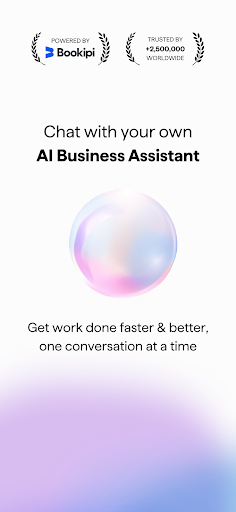 AI Business App - Bookipi ekran görüntüsü