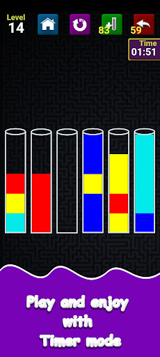 Water Sort Challenge ekran görüntüsü