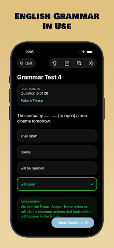 Cambridge English Exam Prep ekran görüntüsü