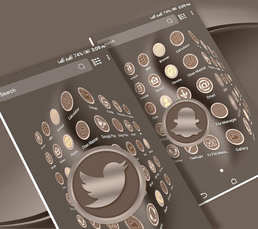 Clean Launcher Theme ekran görüntüsü