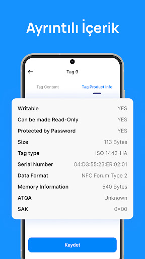 NFC Tags: Okuyucu & Yaz ekran görüntüsü