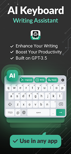 Keyboard AI Assistant: Writely ekran görüntüsü