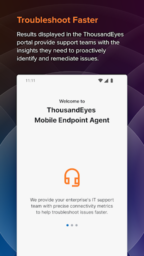 ThousandEyes Endpoint Agent ekran görüntüsü