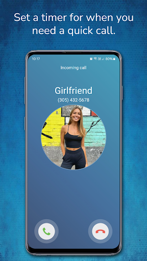 Fake call girlfriend prank ekran görüntüsü