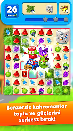 Sugar Heroes - maç-3 oyunu ekran görüntüsü