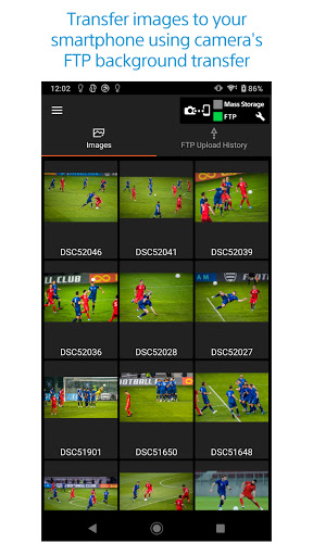 Sony | Transfer & Tagging ekran görüntüsü