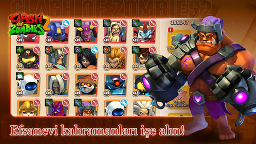 Clash Zombie : zombi saldırısı ekran görüntüsü
