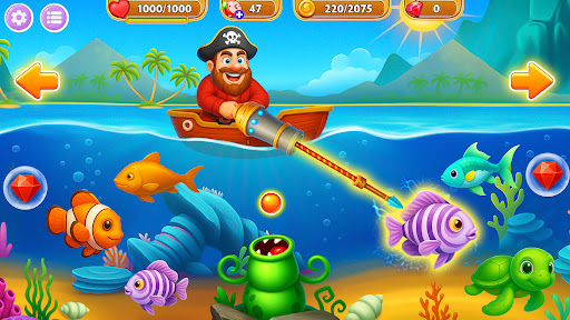 Pirate Fishing Adventure Game ekran görüntüsü