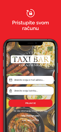 Taxi Bar Catering ekran görüntüsü