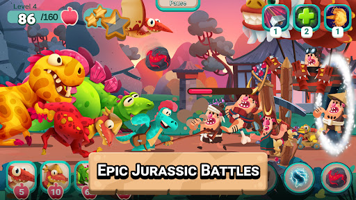 Dino Bash: Travel Through Time ekran görüntüsü