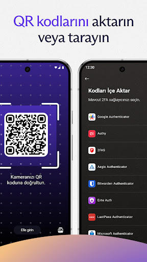 Proton Authenticator ekran görüntüsü