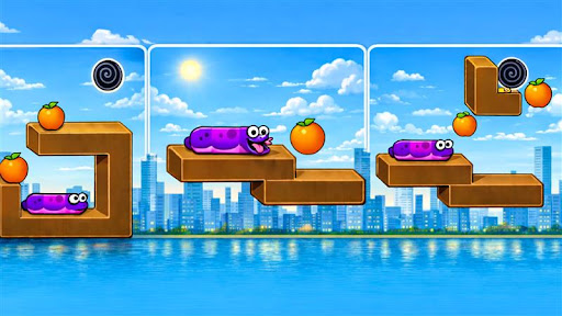 Snake Puzzle: Apple to Eat ekran görüntüsü