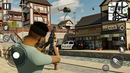 gerçek gangster suç şehri 3d ekran görüntüsü