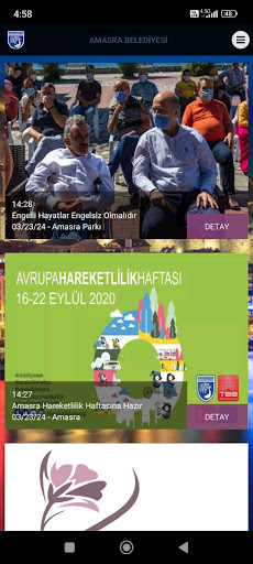 Amasra Belediyesi ekran görüntüsü
