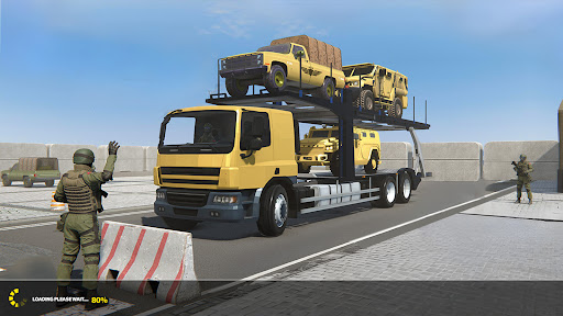 Army Cargo Truck Driving Games ekran görüntüsü
