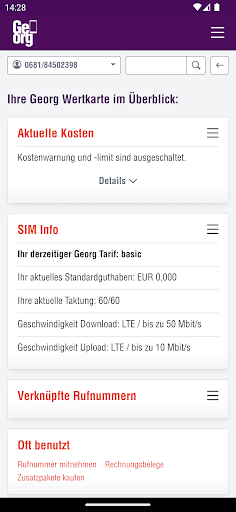 Mein Georg ekran görüntüsü