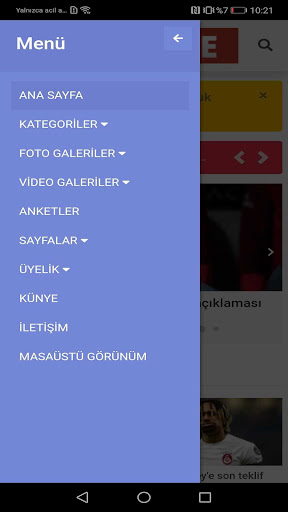 GS Gazete ekran görüntüsü