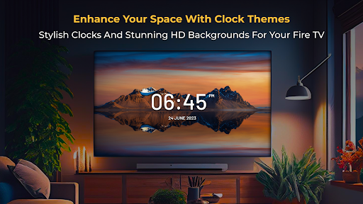 Digital & Analog Clock TV ekran görüntüsü