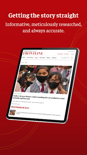 Frontline (The Hindu Group) ekran görüntüsü
