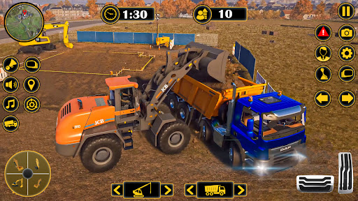 mega inşaat 3d jcb oyunları ekran görüntüsü