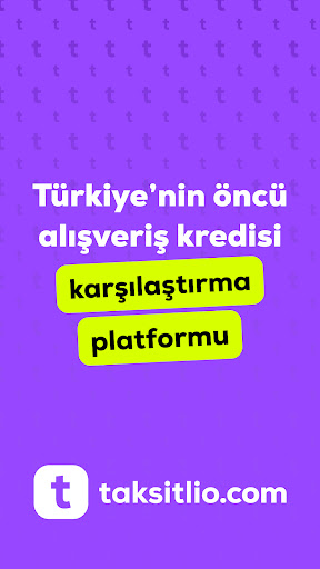 Taksitlio ekran görüntüsü
