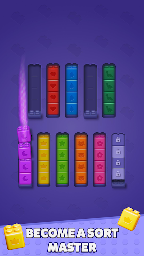 Colorful Sort - Block Puzzle ekran görüntüsü