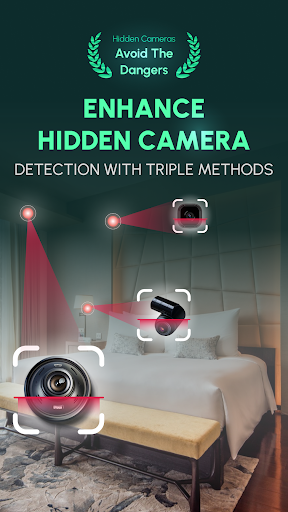 Hidden Camera Detector Cam Spy ekran görüntüsü