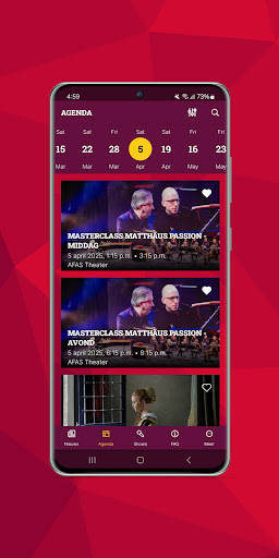 AFAS Theater ekran görüntüsü