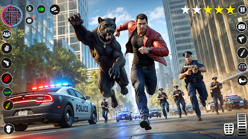 Flying Panther Hero Mafia City ekran görüntüsü