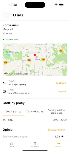 Komesushi ekran görüntüsü