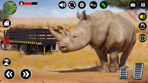 Zoo Animal: Truck Driving Game ekran görüntüsü