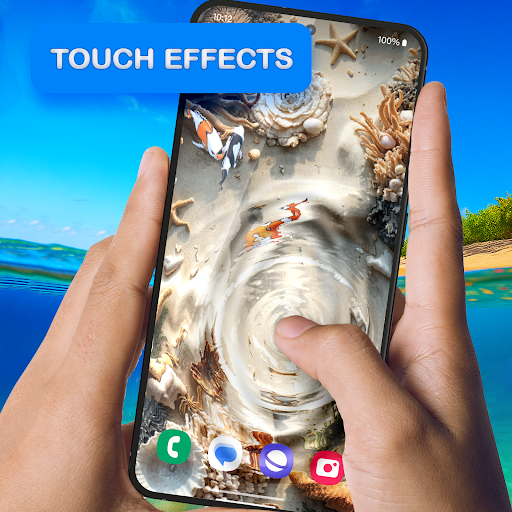 3D Aquarium Live Wallpaper ekran görüntüsü