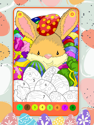 Honey Bunny Kids Coloring Book ekran görüntüsü