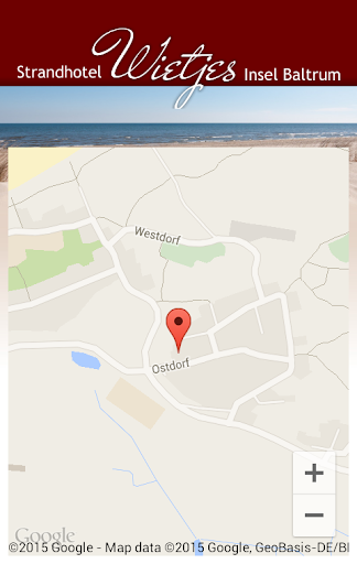 Strandhotel Wietjes Baltrum ekran görüntüsü