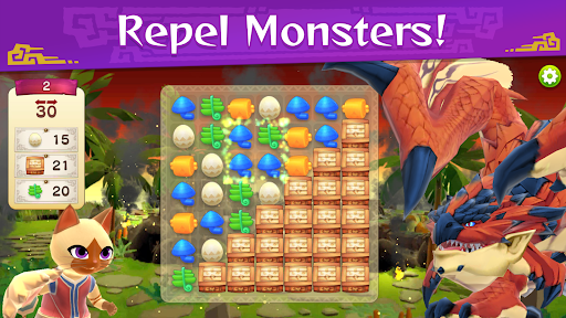Monster Hunter Puzzles ekran görüntüsü