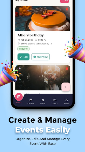 Happy Times & Events ekran görüntüsü