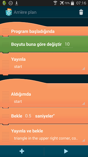 Cep Kodu (Pocket Code) ekran görüntüsü