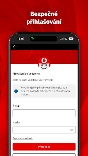 Můj Vodafone+ ekran görüntüsü