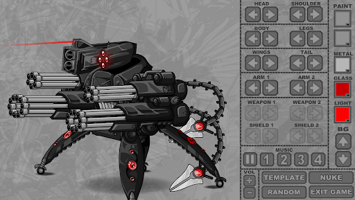 Mecha Dress Up ekran görüntüsü