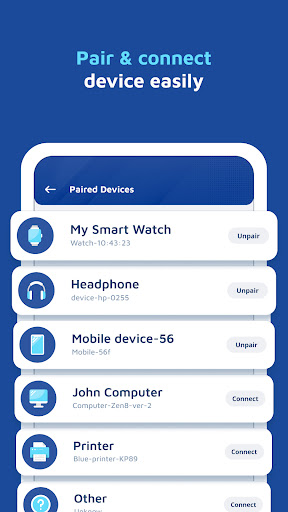 Bluetooth Manager controller ekran görüntüsü