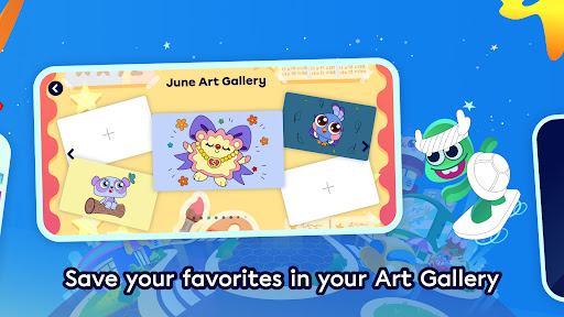 Moshi Coloring World ekran görüntüsü